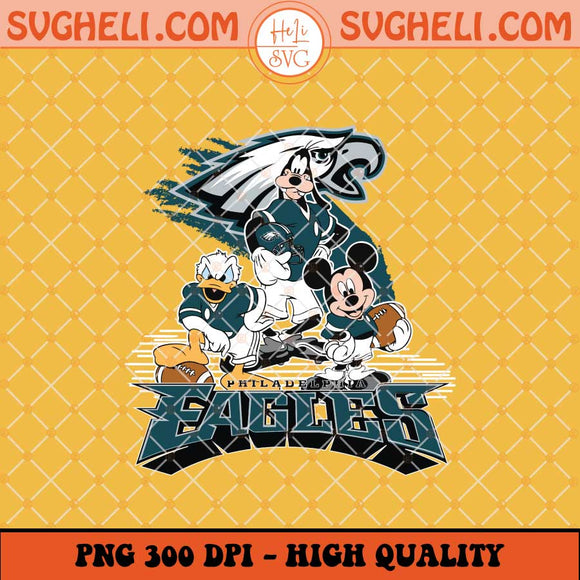 Mickey Mouse Philadelphia Eagles NFL Png Mickey Eagles Png Sublimation Files