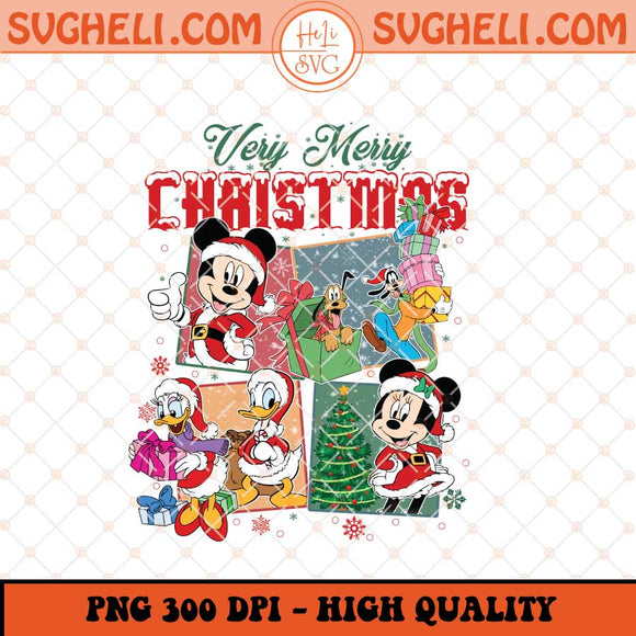 Mickey's Very Merry Christmas Party 2024 Png Disney Png Sublimation Files