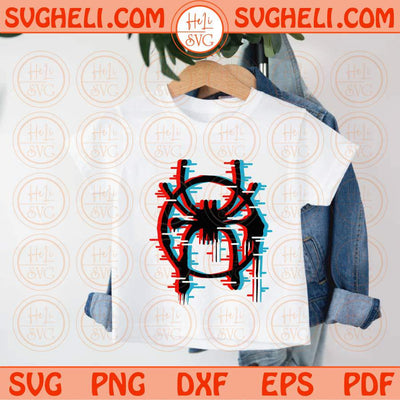 Miles Morales Svg Sign Spray Paint 3D Spider-Verse Svg Multiverse Svg Png Dxf Eps Files