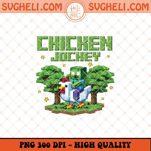 Minecraft Chicken Jockey Png Jockey Chicken 2025 Png Sublimation Files