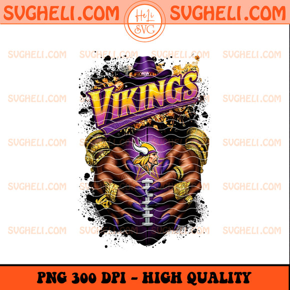 Minnesota Vikings NFL Hand Nail Finger Png