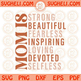 Mom Life Svg Mom Is Strong Beautiful Svg Mother's Day Svg Mom Svg Png Dxf Eps Files