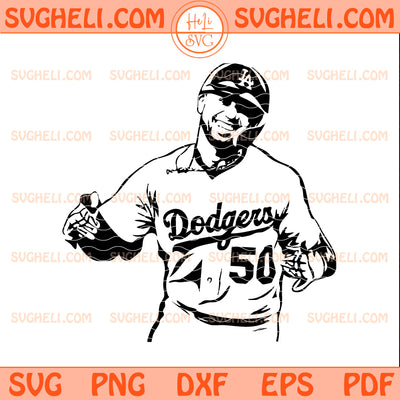 Mookie Betts LA Dodgers Svg Dodgers Mookie Betts 50 Svg