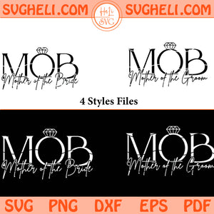 Mother of Bride & Mother of Groom Svg Mom Wedding Svg Png Dxf Eps Pdf Files