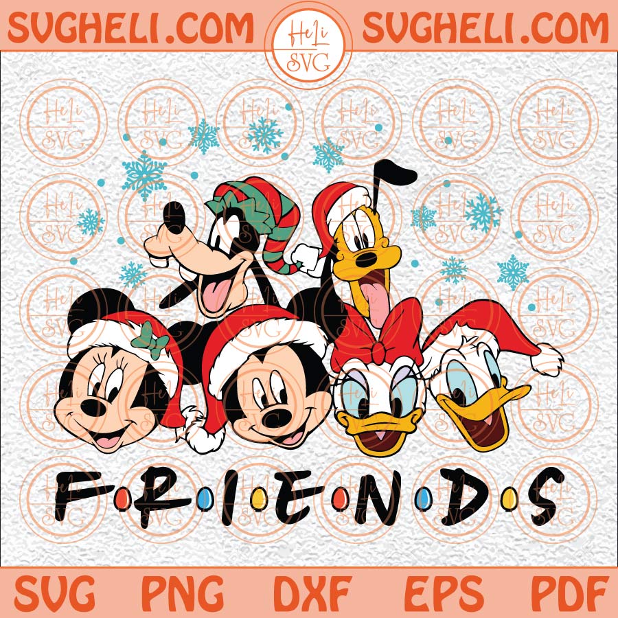 Mouse And Friends Christmas Svg Magic Castle Christmas Svg Png