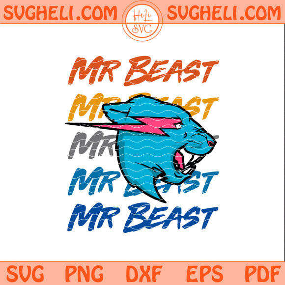 Mr Beast Logo Svg Jimmy Donaldson Svg Mr Beast Gaming Svg Png Dxf Eps Pdf Files
