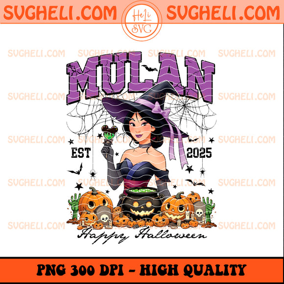 Mulan The Witch Est 2025 Happy Halloween Png
