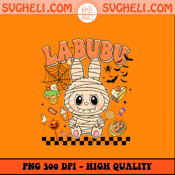 Mummy Labubu Halloween Png Labubu Halloween Png Labubu Png