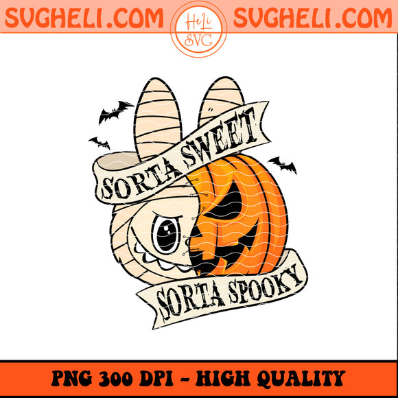 Mummy Sorta Spooky Labubu Png Labubu Halloween Png