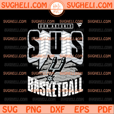 NBA Black San Antonio Spurs Game Svg Spurs Basketball Svg