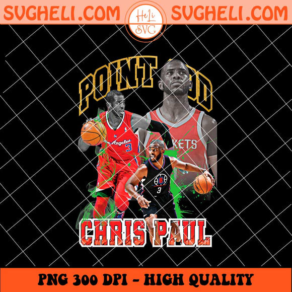 NBA San Antonio Spurs Chris Paul Png Chris Paul Basketball Png Sublimation Files