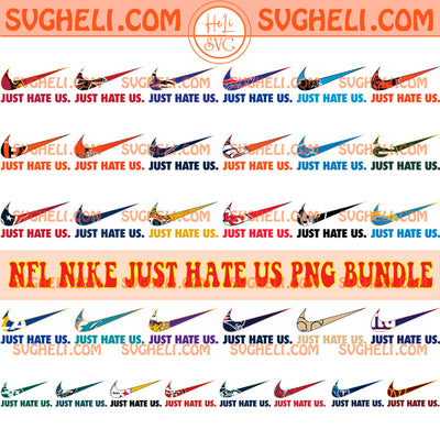 NFL Nike Just Hate Us Png Bundle Nfl Logo Nike Png Bundle