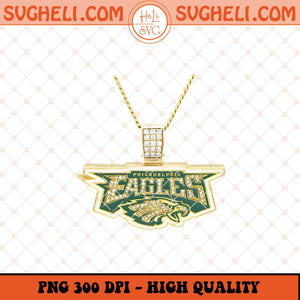 Necklace Philadelphia Eagles Logo Png Super Bowl Eagles Png Sublimation Files