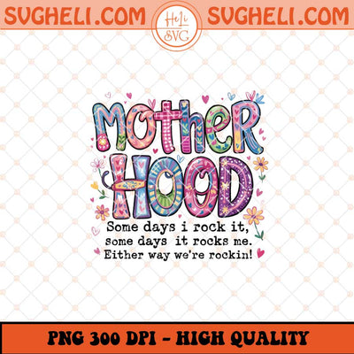 Neon Motherhood Png Funny Mom Png Sarcastic Mama Png Sublimation Files