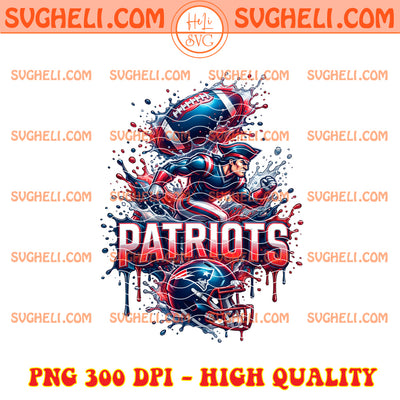 New England Football Patriot Mascot Png Patriots Splatter Png