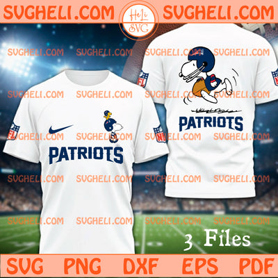 New England Patriot Snoopy NFL Svg Snoopy Football Svg