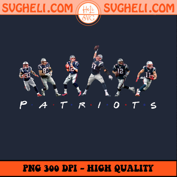 New England Patriots Friends NFL Png Football Players Png