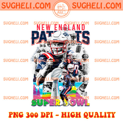 New England Patriots Players Superbowl LX Png Patriots Png