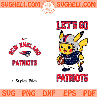 New England Patriots Pokemon NFL Svg Patriots NFL Svg