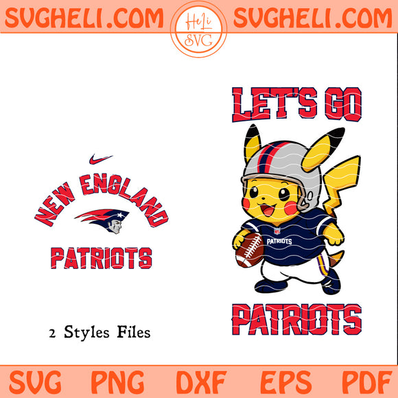 New England Patriots Pokemon NFL Svg Patriots NFL Svg