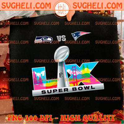 New England Patriots vs Seattle Seahawks SuperBowl LX Png