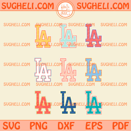 New Era LA Dodgers Baseball Svg LA Dodgers Era Svg