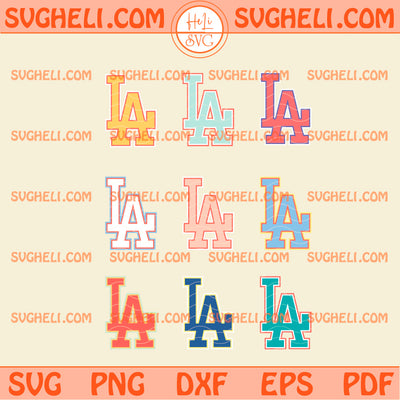 New Era LA Dodgers Baseball Svg LA Dodgers Era Svg