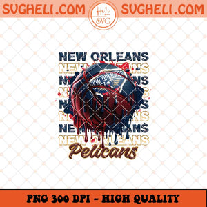 New Orleans Pelicans Basketball Png NBA Basketball Png Sublimation Files