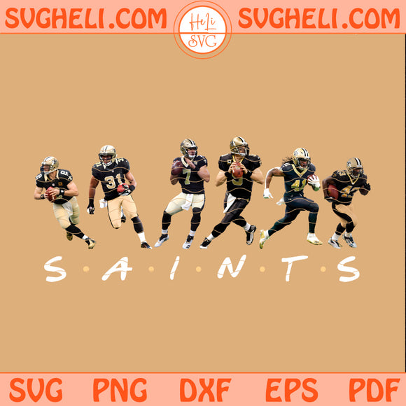 New Orleans Saints Friends NFL Png, Football Players Png