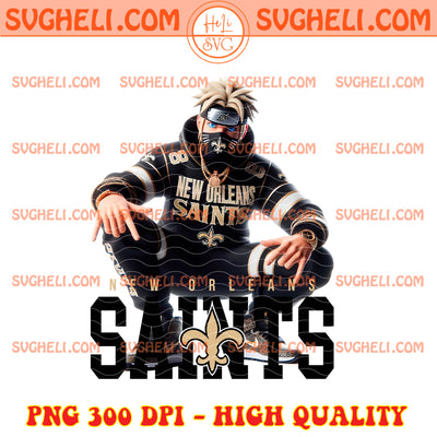 New Orleans Saints Naruto NFL Png New Orleans Saints Png