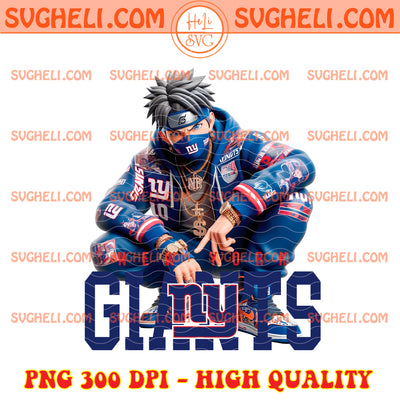 New York Giants Naruto NFL Png New York Giants NFL Png