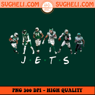 New York Jets Friends NFL Png Football Players Png