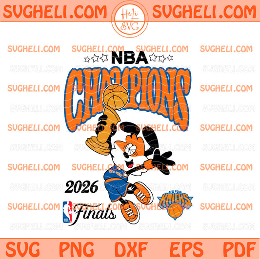 New York Knicks Verdy 2026 NBA Champions Svg Knicks Svg