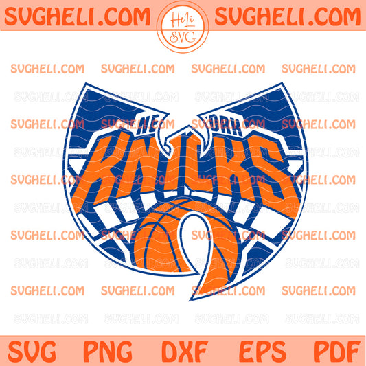 New York Knicks Wu Tang Svg NY Knicks Basketball Hip Hop Svg