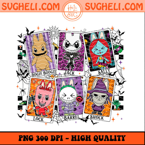 Nightmare Labubu Card Png Labubu Nightmare Halloween Png