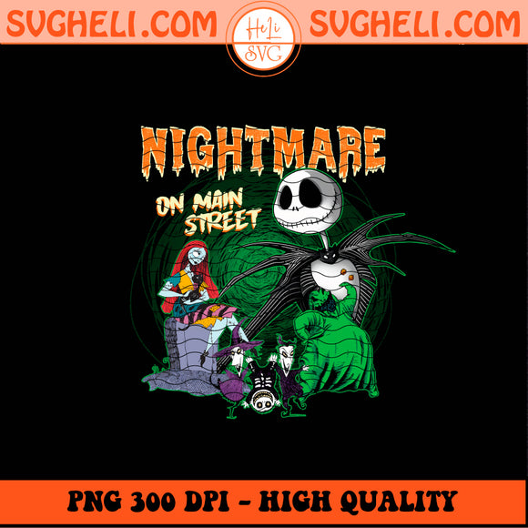 Nightmare On Main Street Jack Png Jack Skellington Art Png