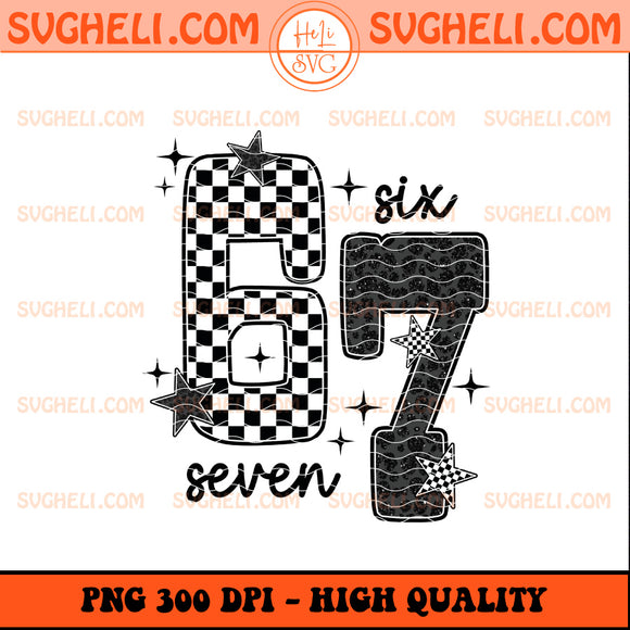 Number 67 Numbered Uniform Sports Jersey Team 67th Birthday Png