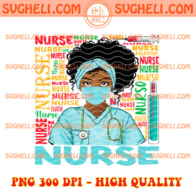 Nurse Afro Woman Png Black Nurse Melanin Png