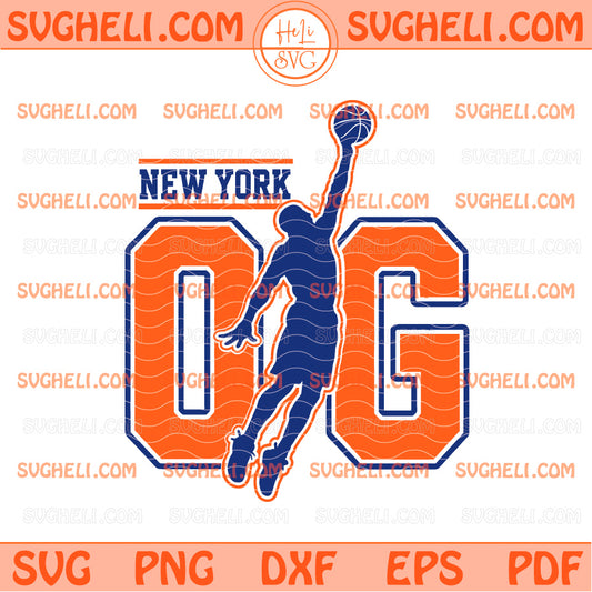 OG Anunoby NBA Finals Svg New York Knicks NBA 2026 Svg