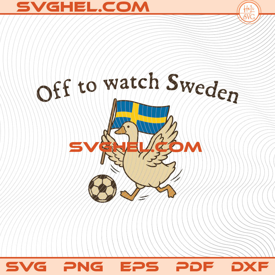 Off to watch Sweden Svg Sweden World Cup 2026 Svg