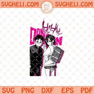 Okarun And Momo Ayase Svg Okarun Shonen Manga Svg Png Dxf Eps Files