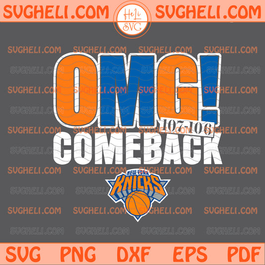 Omg Comeback Og Anunoby New York Knicks Nba Finals 2026 Svg
