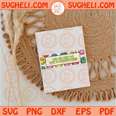 On My Way To Get a Lobotomy Svg Smiley Svg Funny Svg Png Dxf Eps Files