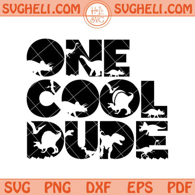 Once Cool Dude Svg Kids Svg Boys Svg Funny Kids Quote Svg Png Dxf Eps Files