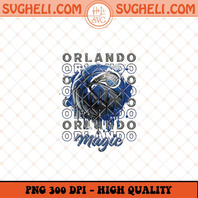 Orlando Magic Basketball Png NBA Basketball Png Sublimation Files