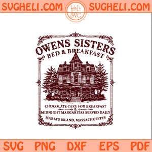 Owens Sisters Bed Breakfast Svg Funny Witchy Halloween Svg