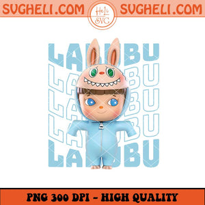 POP MART Labubu Boy Figurine Png Labubu Boy Big Figure Png Sublimation Files