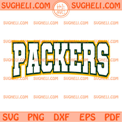 Packers Football Svg Football Svg Packers Sports Svg