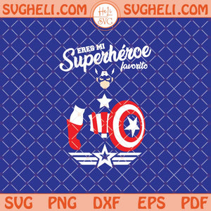 Papa Eres Superhero Favorito Svg Marvel Svg Super Dad Svg Png Dxf Eps Files