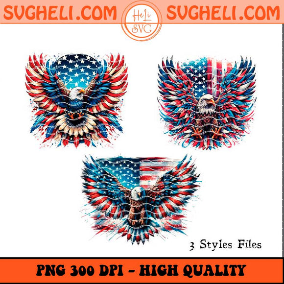 Patriotic American Eagle Flag Png Patriotic USA Eagle Flag Png Sublimation Files